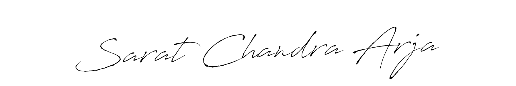 Make a beautiful signature design for name Sarat Chandra Arja. Use this online signature maker to create a handwritten signature for free. Sarat Chandra Arja signature style 6 images and pictures png