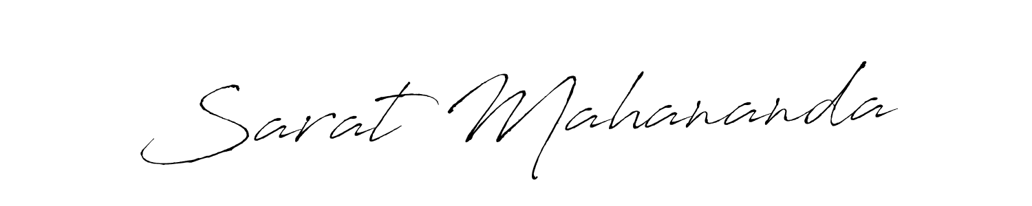 Also You can easily find your signature by using the search form. We will create Sarat Mahananda name handwritten signature images for you free of cost using Antro_Vectra sign style. Sarat Mahananda signature style 6 images and pictures png