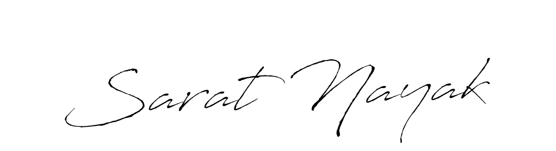 Sarat Nayak stylish signature style. Best Handwritten Sign (Antro_Vectra) for my name. Handwritten Signature Collection Ideas for my name Sarat Nayak. Sarat Nayak signature style 6 images and pictures png