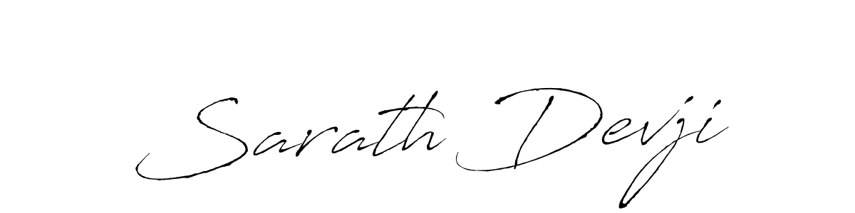 How to make Sarath Devji name signature. Use Antro_Vectra style for creating short signs online. This is the latest handwritten sign. Sarath Devji signature style 6 images and pictures png