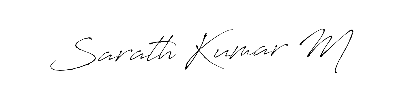 Here are the top 10 professional signature styles for the name Sarath Kumar M. These are the best autograph styles you can use for your name. Sarath Kumar M signature style 6 images and pictures png