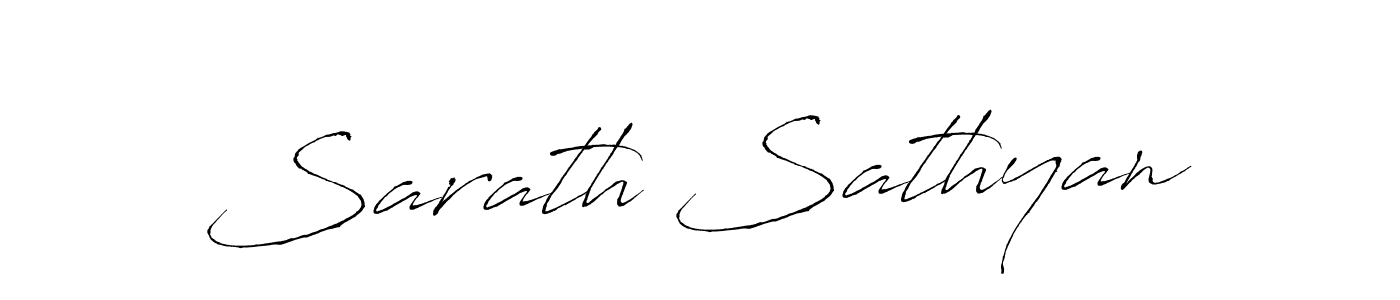 Make a beautiful signature design for name Sarath Sathyan. Use this online signature maker to create a handwritten signature for free. Sarath Sathyan signature style 6 images and pictures png
