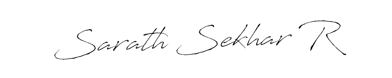 Make a beautiful signature design for name Sarath Sekhar R. Use this online signature maker to create a handwritten signature for free. Sarath Sekhar R signature style 6 images and pictures png