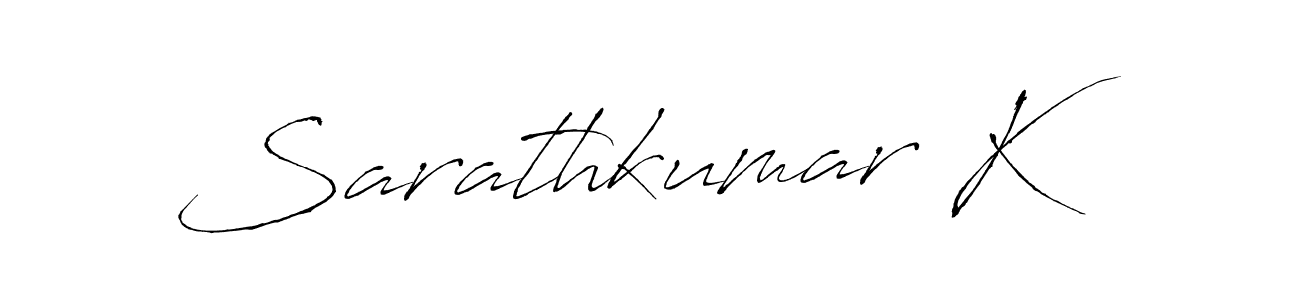 Make a beautiful signature design for name Sarathkumar K. Use this online signature maker to create a handwritten signature for free. Sarathkumar K signature style 6 images and pictures png