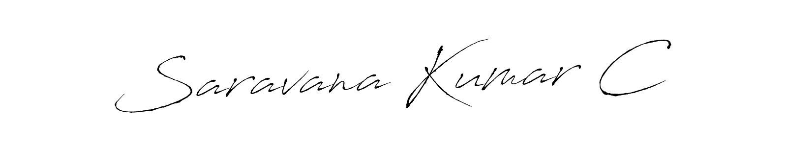 Also we have Saravana Kumar C name is the best signature style. Create professional handwritten signature collection using Antro_Vectra autograph style. Saravana Kumar C signature style 6 images and pictures png