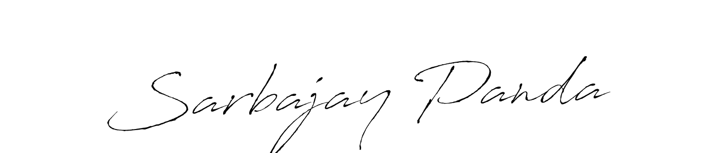 It looks lik you need a new signature style for name Sarbajay Panda. Design unique handwritten (Antro_Vectra) signature with our free signature maker in just a few clicks. Sarbajay Panda signature style 6 images and pictures png