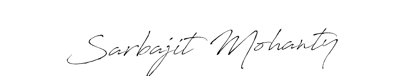 Also we have Sarbajit Mohanty name is the best signature style. Create professional handwritten signature collection using Antro_Vectra autograph style. Sarbajit Mohanty signature style 6 images and pictures png