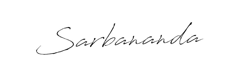 Make a beautiful signature design for name Sarbananda. Use this online signature maker to create a handwritten signature for free. Sarbananda signature style 6 images and pictures png