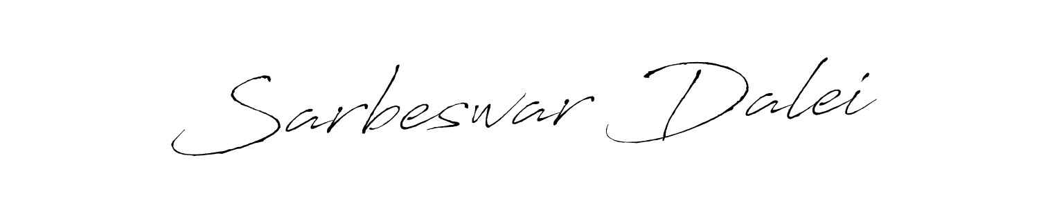 Design your own signature with our free online signature maker. With this signature software, you can create a handwritten (Antro_Vectra) signature for name Sarbeswar Dalei. Sarbeswar Dalei signature style 6 images and pictures png