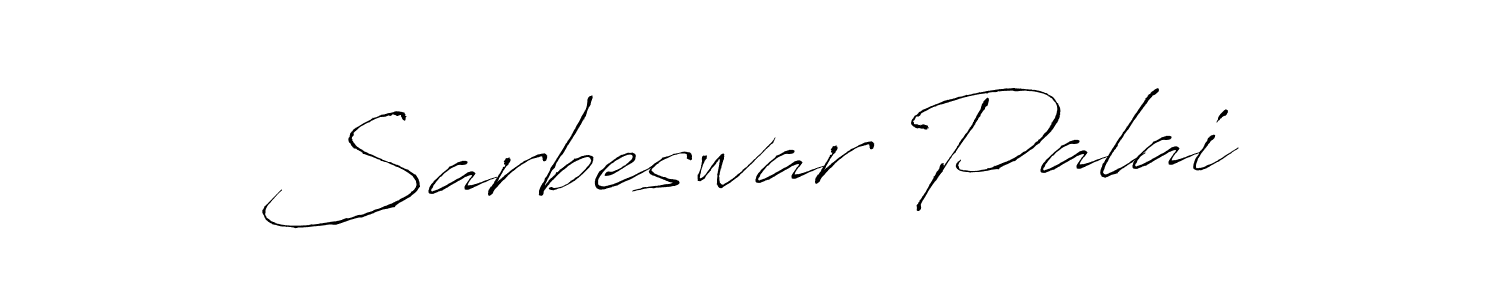 The best way (Antro_Vectra) to make a short signature is to pick only two or three words in your name. The name Sarbeswar Palai include a total of six letters. For converting this name. Sarbeswar Palai signature style 6 images and pictures png