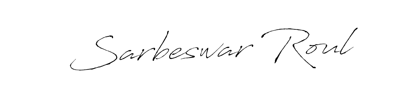 if you are searching for the best signature style for your name Sarbeswar Roul. so please give up your signature search. here we have designed multiple signature styles  using Antro_Vectra. Sarbeswar Roul signature style 6 images and pictures png