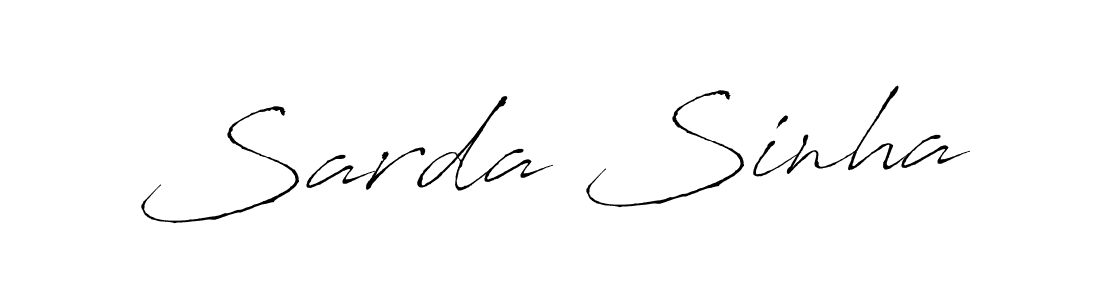 Use a signature maker to create a handwritten signature online. With this signature software, you can design (Antro_Vectra) your own signature for name Sarda Sinha. Sarda Sinha signature style 6 images and pictures png
