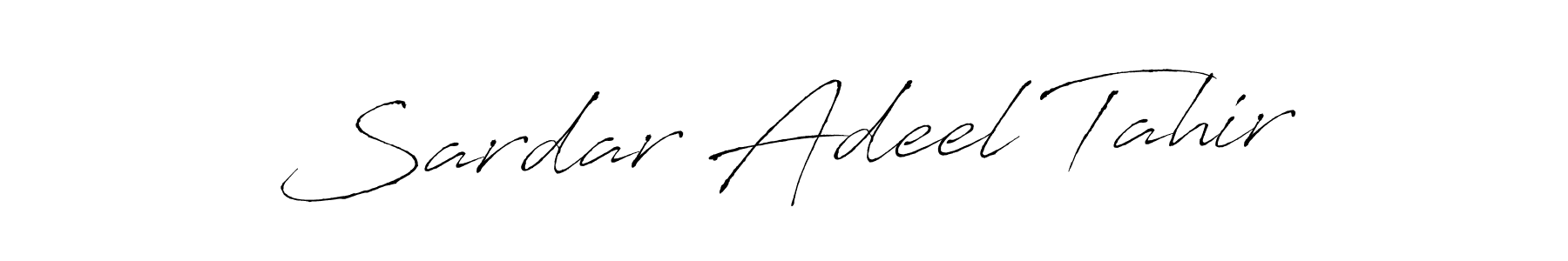Use a signature maker to create a handwritten signature online. With this signature software, you can design (Antro_Vectra) your own signature for name Sardar Adeel Tahir. Sardar Adeel Tahir signature style 6 images and pictures png