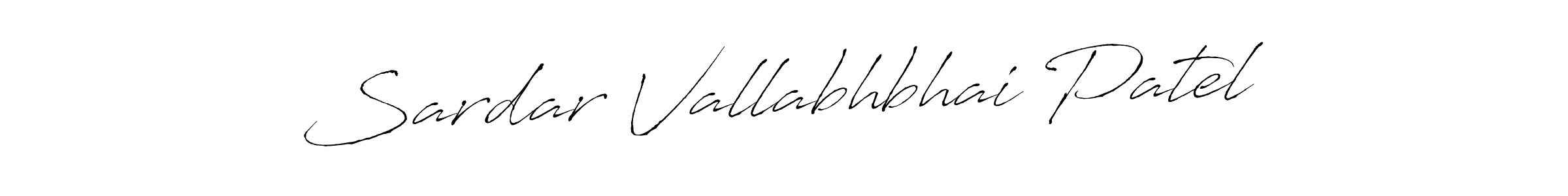 Antro_Vectra is a professional signature style that is perfect for those who want to add a touch of class to their signature. It is also a great choice for those who want to make their signature more unique. Get Sardar Vallabhbhai Patel name to fancy signature for free. Sardar Vallabhbhai Patel signature style 6 images and pictures png