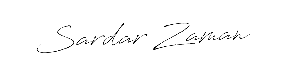 Use a signature maker to create a handwritten signature online. With this signature software, you can design (Antro_Vectra) your own signature for name Sardar Zaman. Sardar Zaman signature style 6 images and pictures png