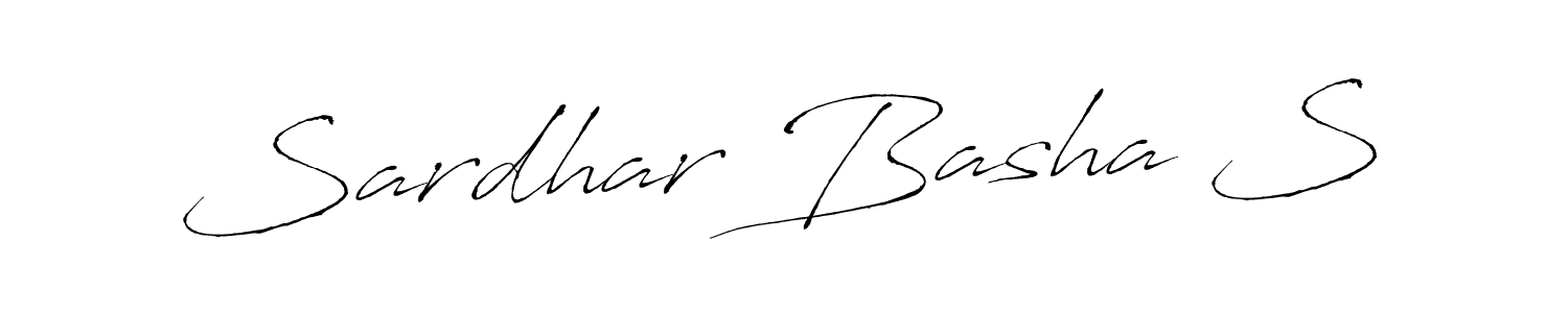 Best and Professional Signature Style for Sardhar Basha S. Antro_Vectra Best Signature Style Collection. Sardhar Basha S signature style 6 images and pictures png