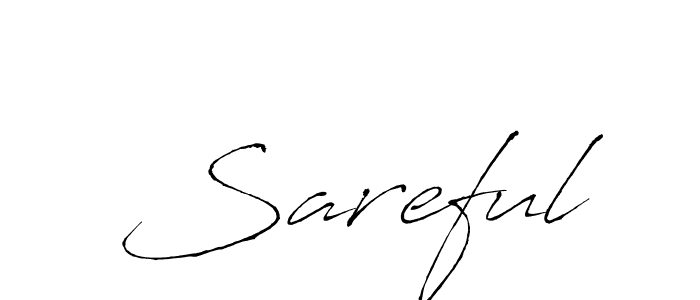Use a signature maker to create a handwritten signature online. With this signature software, you can design (Antro_Vectra) your own signature for name Sareful. Sareful signature style 6 images and pictures png