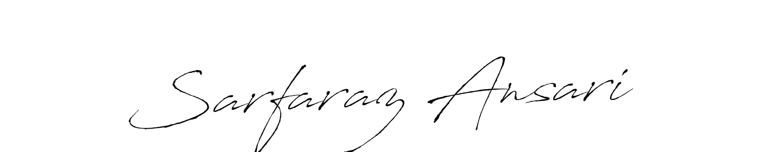 You should practise on your own different ways (Antro_Vectra) to write your name (Sarfaraz Ansari) in signature. don't let someone else do it for you. Sarfaraz Ansari signature style 6 images and pictures png