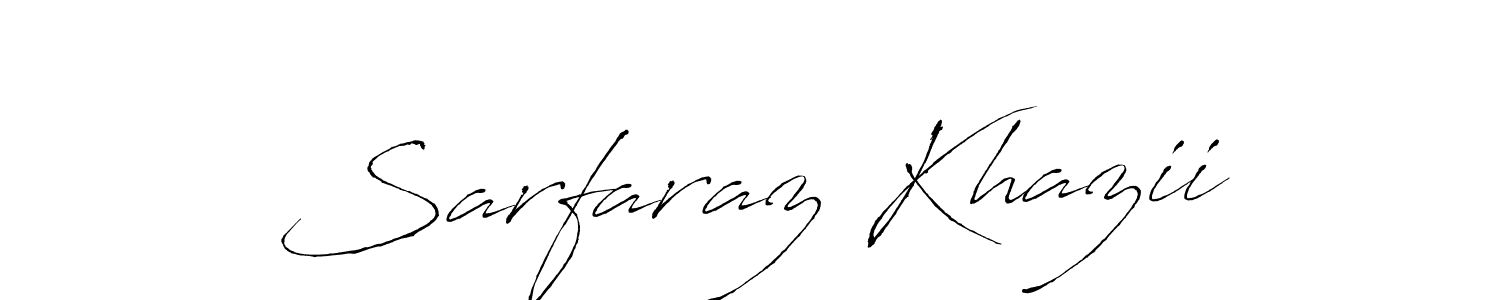 This is the best signature style for the Sarfaraz Khazii name. Also you like these signature font (Antro_Vectra). Mix name signature. Sarfaraz Khazii signature style 6 images and pictures png