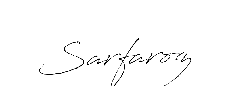 Sarfaroz stylish signature style. Best Handwritten Sign (Antro_Vectra) for my name. Handwritten Signature Collection Ideas for my name Sarfaroz. Sarfaroz signature style 6 images and pictures png