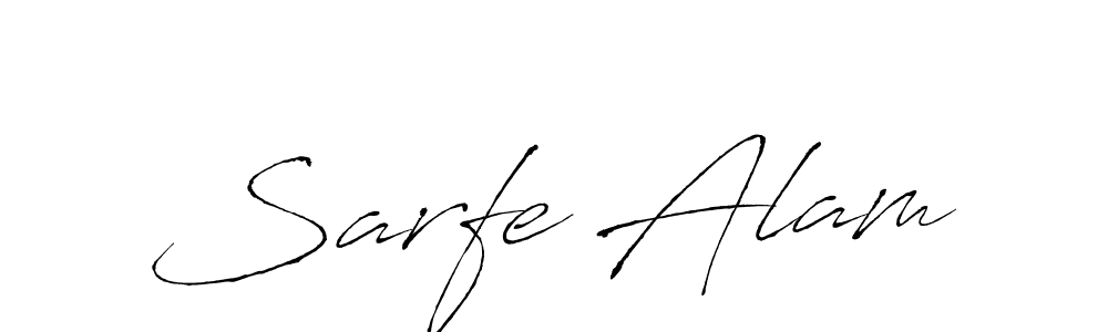 It looks lik you need a new signature style for name Sarfe Alam. Design unique handwritten (Antro_Vectra) signature with our free signature maker in just a few clicks. Sarfe Alam signature style 6 images and pictures png