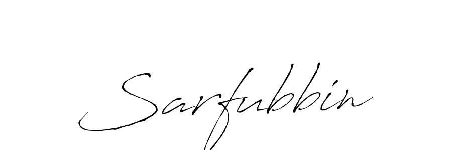 Similarly Antro_Vectra is the best handwritten signature design. Signature creator online .You can use it as an online autograph creator for name Sarfubbin. Sarfubbin signature style 6 images and pictures png