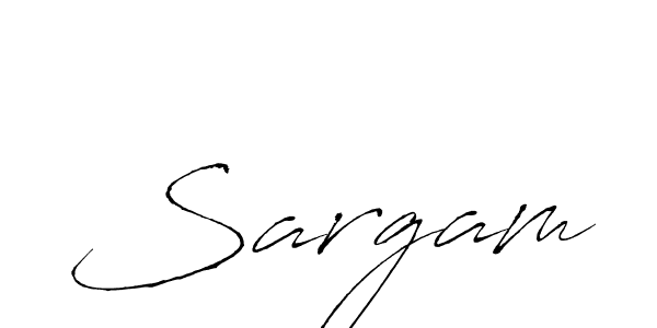 The best way (Antro_Vectra) to make a short signature is to pick only two or three words in your name. The name Sargam include a total of six letters. For converting this name. Sargam signature style 6 images and pictures png