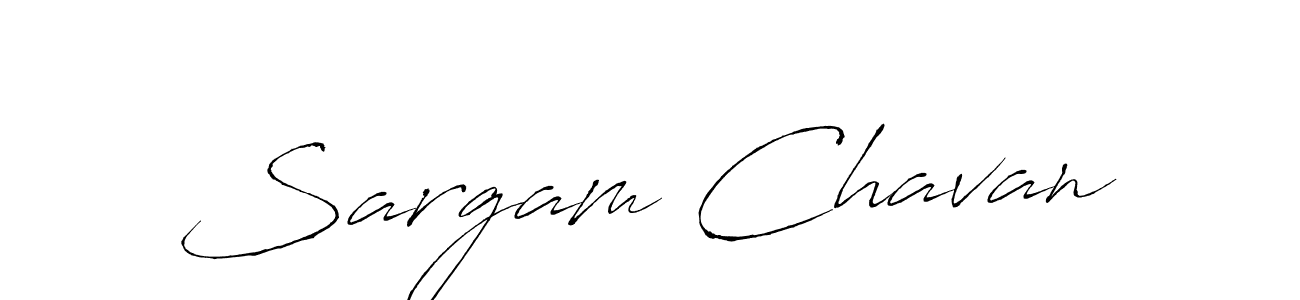 It looks lik you need a new signature style for name Sargam Chavan. Design unique handwritten (Antro_Vectra) signature with our free signature maker in just a few clicks. Sargam Chavan signature style 6 images and pictures png