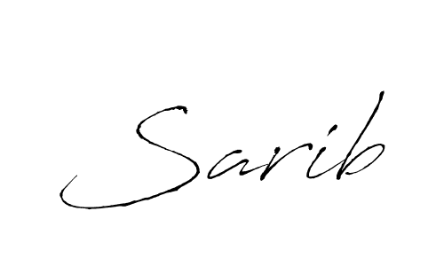 Here are the top 10 professional signature styles for the name Sarib. These are the best autograph styles you can use for your name. Sarib signature style 6 images and pictures png