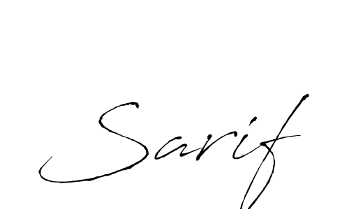 Sarif stylish signature style. Best Handwritten Sign (Antro_Vectra) for my name. Handwritten Signature Collection Ideas for my name Sarif. Sarif signature style 6 images and pictures png