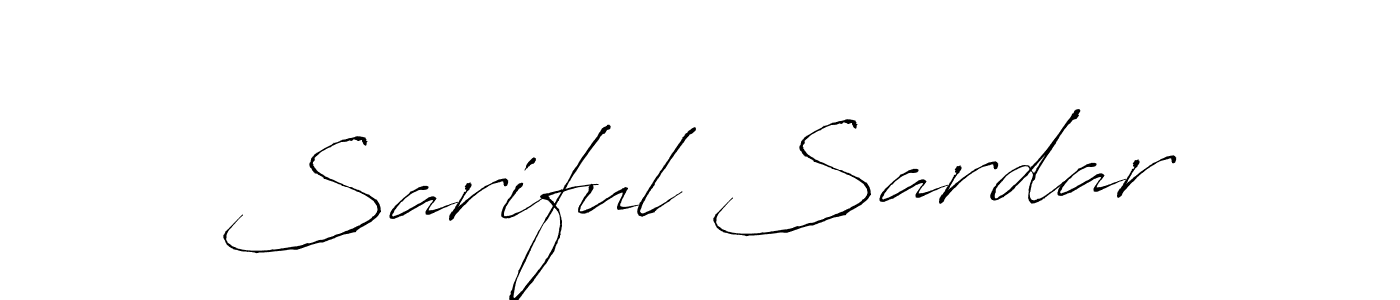 if you are searching for the best signature style for your name Sariful Sardar. so please give up your signature search. here we have designed multiple signature styles  using Antro_Vectra. Sariful Sardar signature style 6 images and pictures png