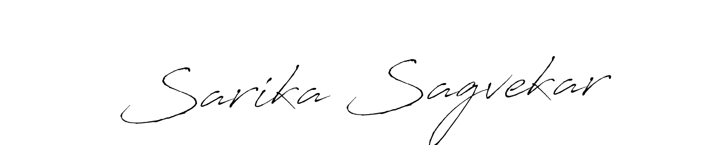 You should practise on your own different ways (Antro_Vectra) to write your name (Sarika Sagvekar) in signature. don't let someone else do it for you. Sarika Sagvekar signature style 6 images and pictures png