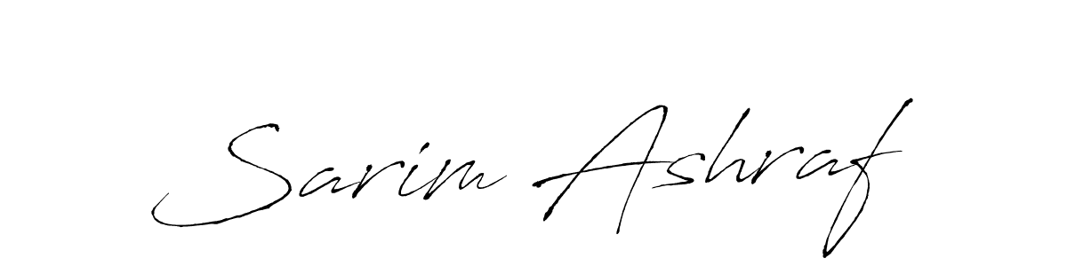 Make a beautiful signature design for name Sarim Ashraf. Use this online signature maker to create a handwritten signature for free. Sarim Ashraf signature style 6 images and pictures png