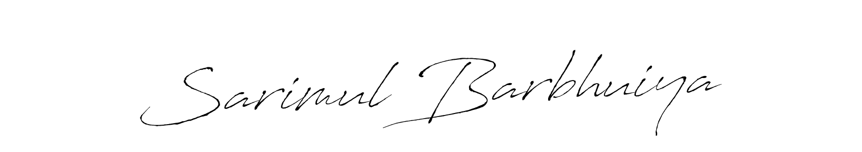 You should practise on your own different ways (Antro_Vectra) to write your name (Sarimul Barbhuiya) in signature. don't let someone else do it for you. Sarimul Barbhuiya signature style 6 images and pictures png