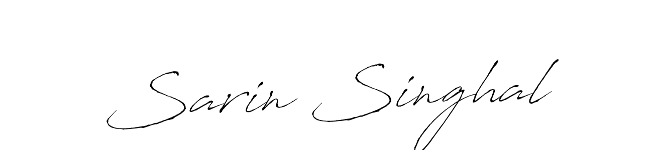 Similarly Antro_Vectra is the best handwritten signature design. Signature creator online .You can use it as an online autograph creator for name Sarin Singhal. Sarin Singhal signature style 6 images and pictures png