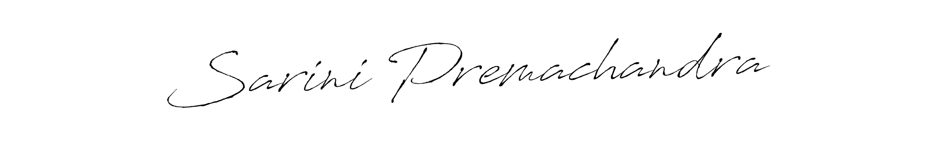 Design your own signature with our free online signature maker. With this signature software, you can create a handwritten (Antro_Vectra) signature for name Sarini Premachandra. Sarini Premachandra signature style 6 images and pictures png