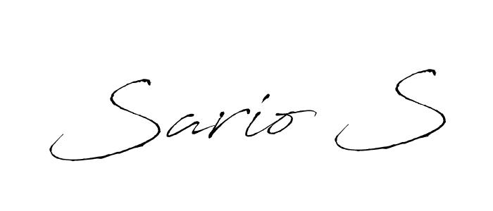 Here are the top 10 professional signature styles for the name Sario S. These are the best autograph styles you can use for your name. Sario S signature style 6 images and pictures png