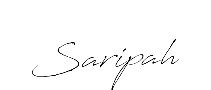 How to make Saripah signature? Antro_Vectra is a professional autograph style. Create handwritten signature for Saripah name. Saripah signature style 6 images and pictures png