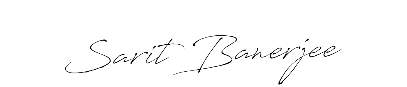 Make a beautiful signature design for name Sarit Banerjee. Use this online signature maker to create a handwritten signature for free. Sarit Banerjee signature style 6 images and pictures png