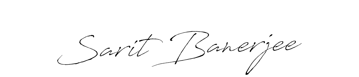 Also You can easily find your signature by using the search form. We will create Sarit Banerjee name handwritten signature images for you free of cost using Antro_Vectra sign style. Sarit Banerjee signature style 6 images and pictures png