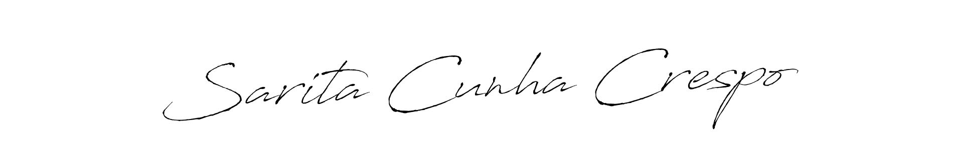 How to Draw Sarita Cunha Crespo signature style? Antro_Vectra is a latest design signature styles for name Sarita Cunha Crespo. Sarita Cunha Crespo signature style 6 images and pictures png