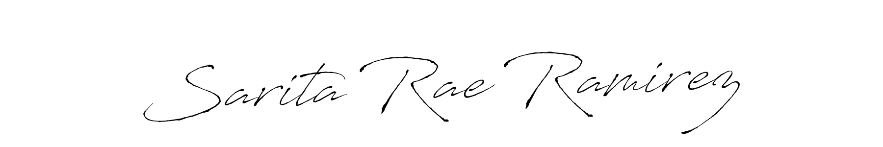 You should practise on your own different ways (Antro_Vectra) to write your name (Sarita Rae Ramirez) in signature. don't let someone else do it for you. Sarita Rae Ramirez signature style 6 images and pictures png