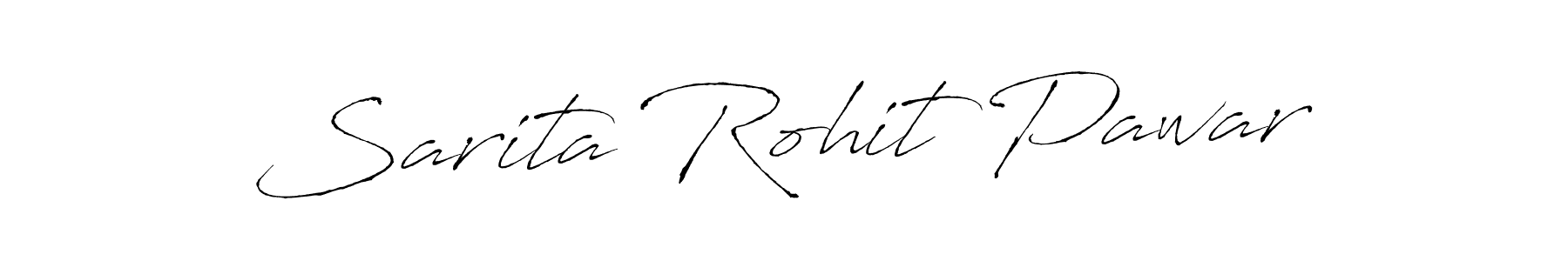 How to make Sarita Rohit Pawar signature? Antro_Vectra is a professional autograph style. Create handwritten signature for Sarita Rohit Pawar name. Sarita Rohit Pawar signature style 6 images and pictures png