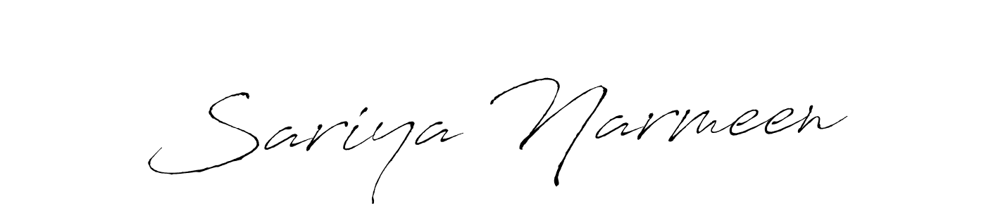 How to Draw Sariya Narmeen signature style? Antro_Vectra is a latest design signature styles for name Sariya Narmeen. Sariya Narmeen signature style 6 images and pictures png