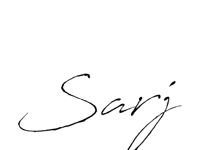 Antro_Vectra is a professional signature style that is perfect for those who want to add a touch of class to their signature. It is also a great choice for those who want to make their signature more unique. Get Sarj name to fancy signature for free. Sarj signature style 6 images and pictures png