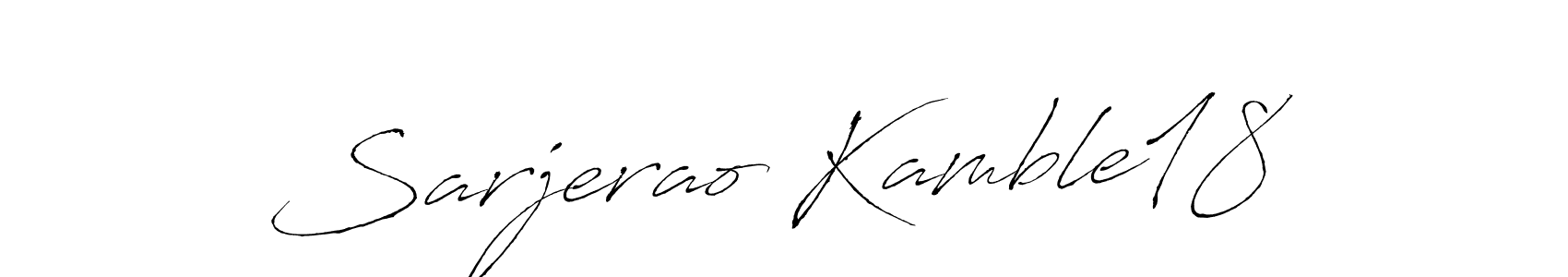 How to Draw Sarjerao Kamble18 signature style? Antro_Vectra is a latest design signature styles for name Sarjerao Kamble18. Sarjerao Kamble18 signature style 6 images and pictures png