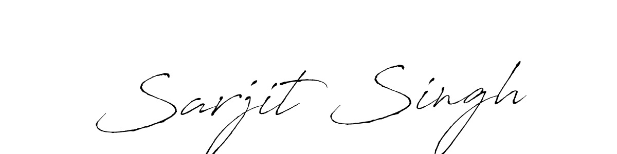 Use a signature maker to create a handwritten signature online. With this signature software, you can design (Antro_Vectra) your own signature for name Sarjit Singh. Sarjit Singh signature style 6 images and pictures png