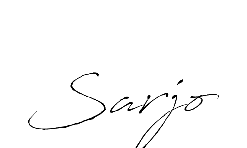 You should practise on your own different ways (Antro_Vectra) to write your name (Sarjo) in signature. don't let someone else do it for you. Sarjo signature style 6 images and pictures png