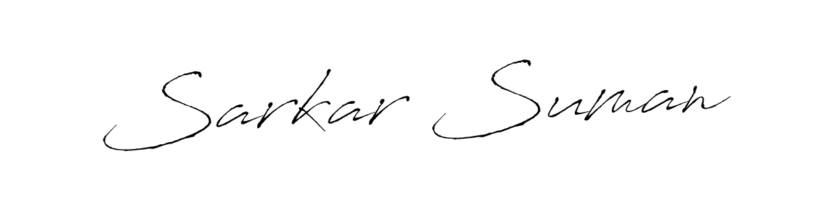 Once you've used our free online signature maker to create your best signature Antro_Vectra style, it's time to enjoy all of the benefits that Sarkar Suman name signing documents. Sarkar Suman signature style 6 images and pictures png