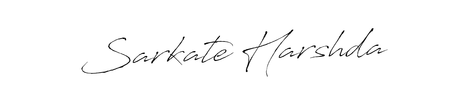 Make a short Sarkate Harshda signature style. Manage your documents anywhere anytime using Antro_Vectra. Create and add eSignatures, submit forms, share and send files easily. Sarkate Harshda signature style 6 images and pictures png
